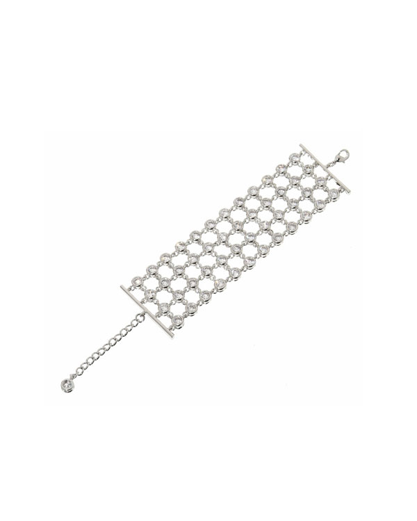 crystal lattice bracelet