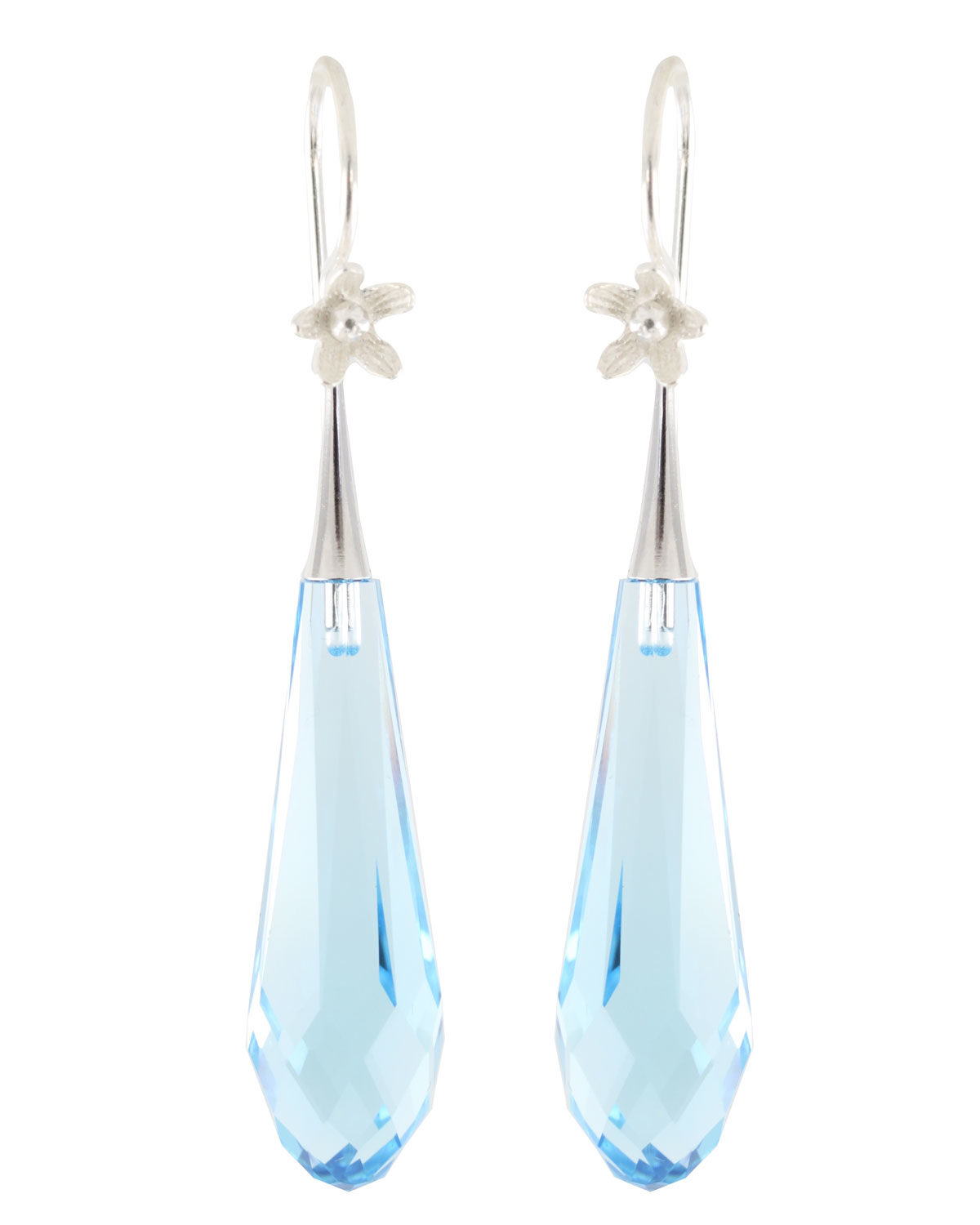 drop earrings aquamarine