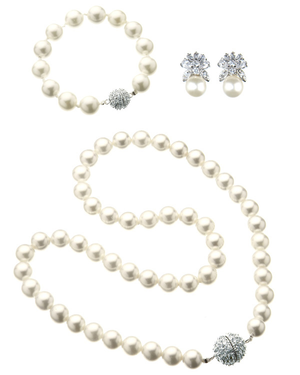 majestic pearl set white