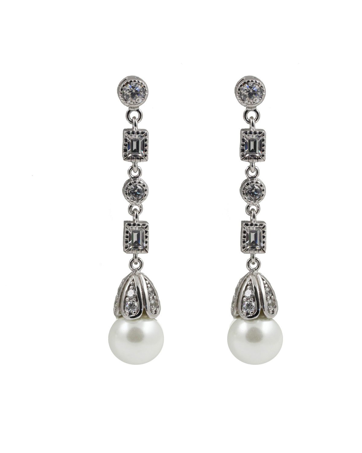 Prive Bridal antique pearl earring